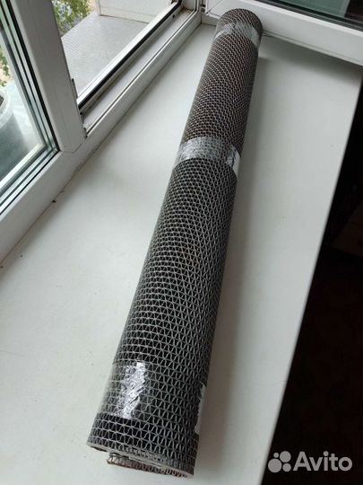 Резиновый коврик 140/90см(серый)