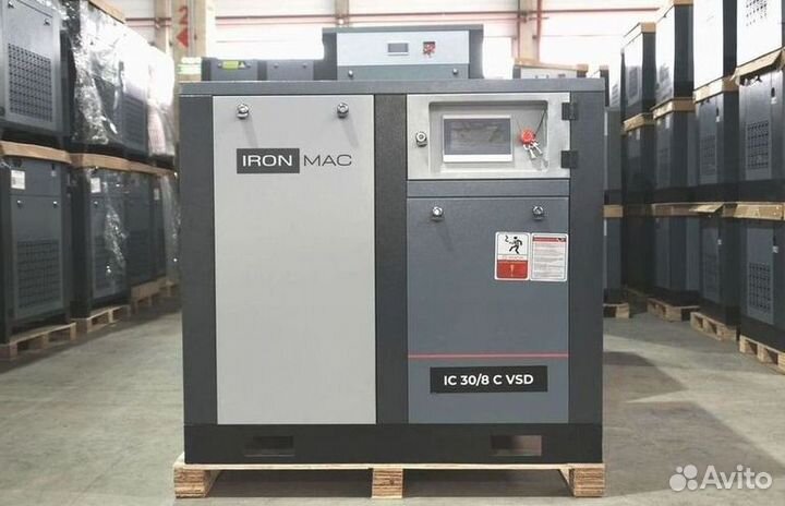 Винтовой компрессор ironmac IC 20/10