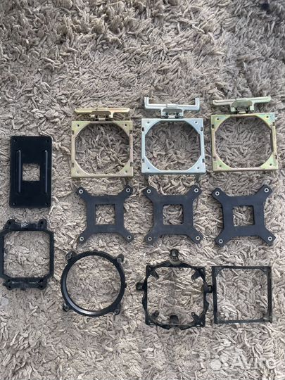 Вентилятор 120мм, кулер, крепления, кабели VGA