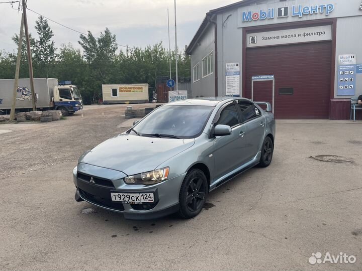 Клыки на бампер Lancer X Дорест