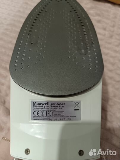 Утюг Maxwell