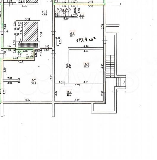Свободного назначения, 119.4 м²