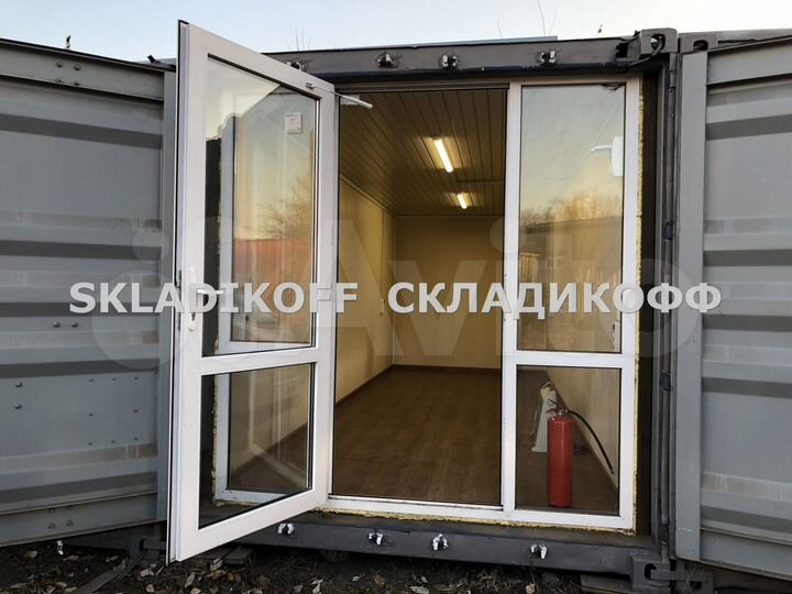 Утепленный склад - офис 15 м2 в Подольске