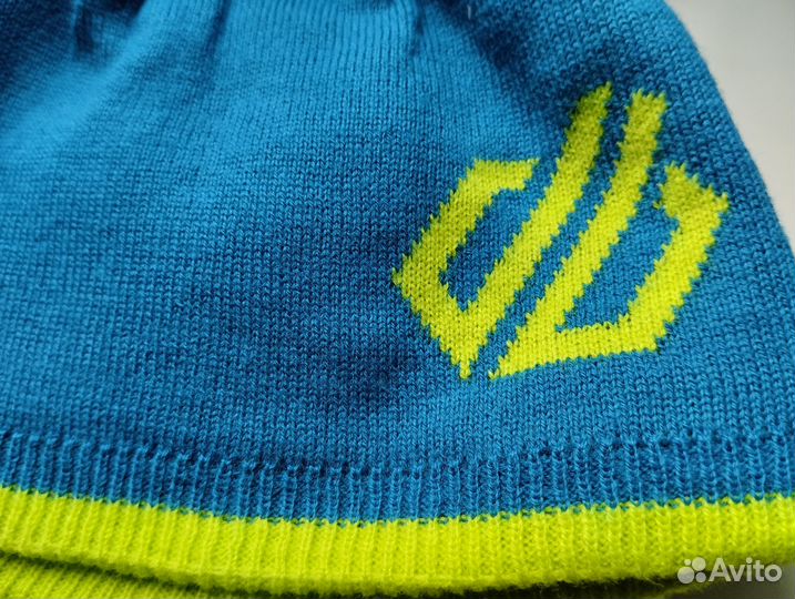 Шапочка для мальчика новая двусторонняя