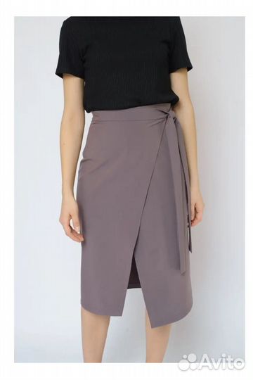 Юбка на запАх,р.48-50