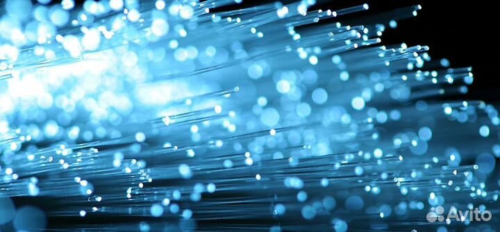 Кабель торцевого свечения 6мм pmma в оплётке