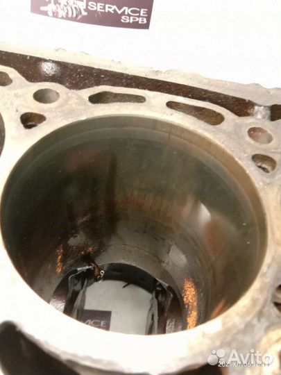 Голый блок цилиндров VW VAG 2.0 CAW под ремонт