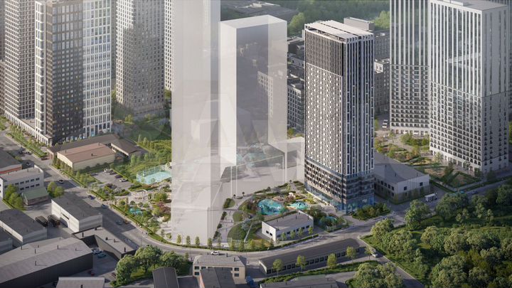 1-к. квартира, 33,6 м², 28/31 эт.