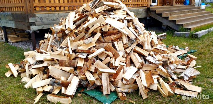 Дрова подготовленные любые