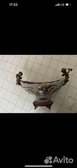 Конфетница старинная из Европы