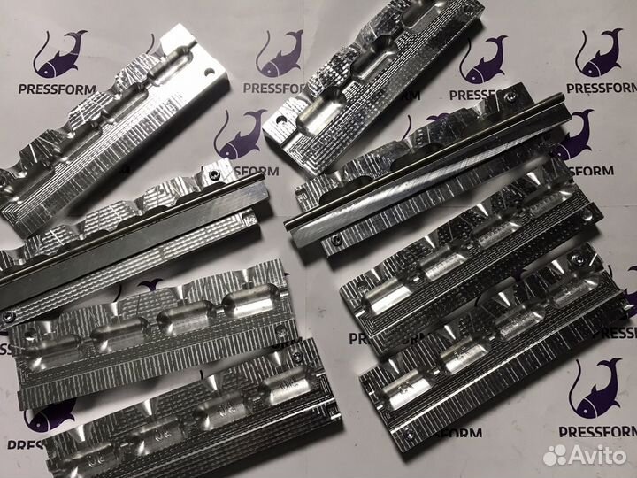 Форма чпу (оливки под сеть с отверстием и прорезью