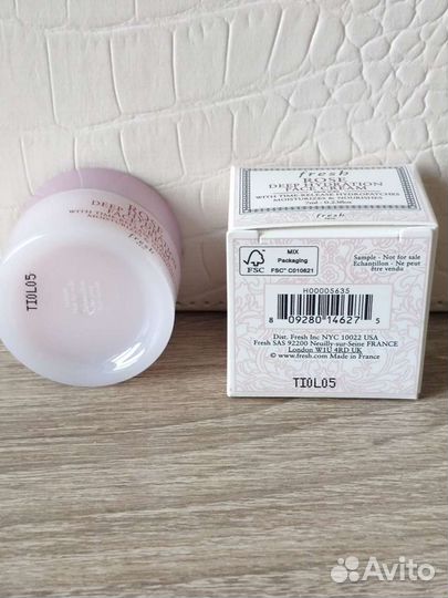 Увлажняющий крем для лица fresh, оригинал