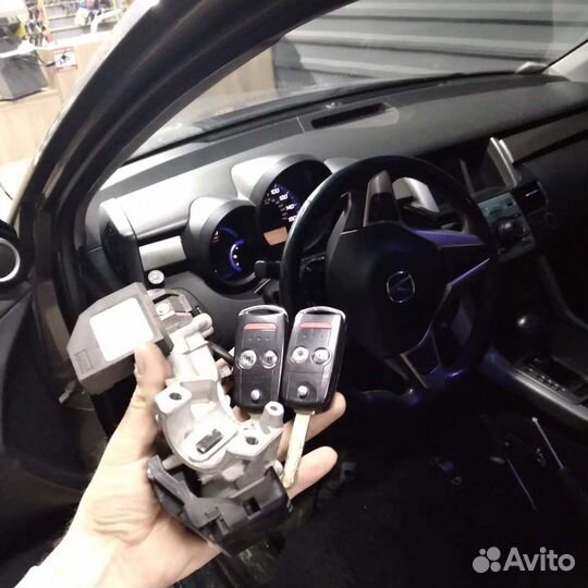 Ремонт автомобильных замков зажигания и дверных