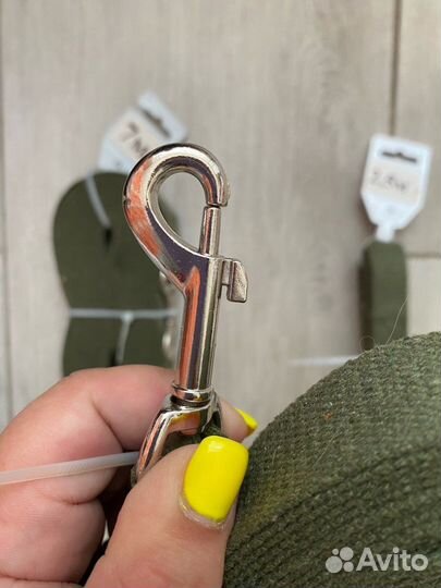 Поводки брезентовые