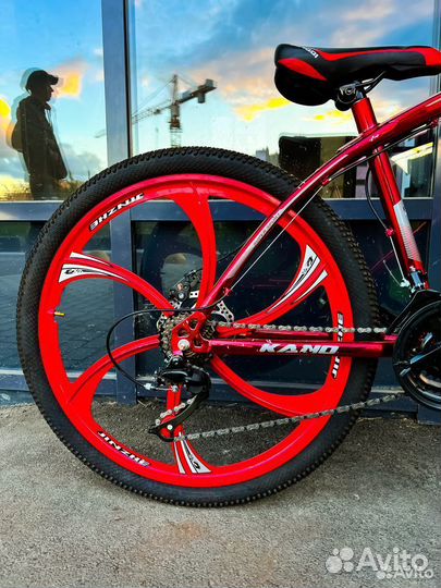 Велосипед взрослый на литых дисках