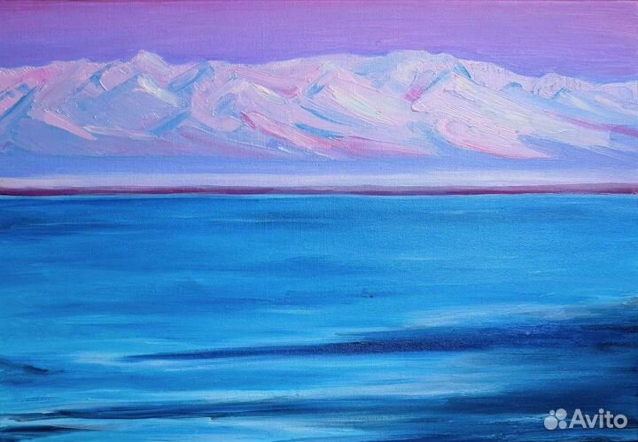 Картина маслом на холсте пейзаж