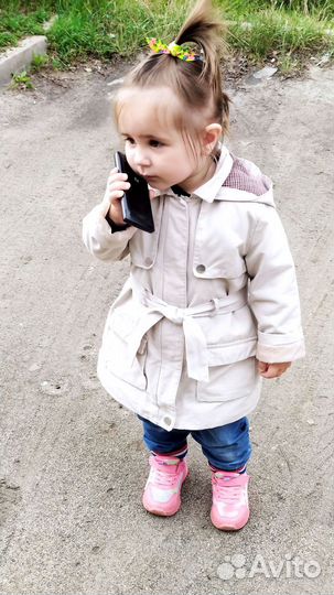 Плащ тренч Zara для девочки 92-98