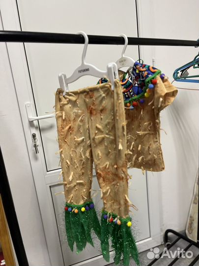 Костюм Африканец, Папуас