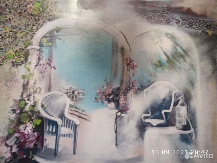 Портрет по фото.Аэрография и барельеф