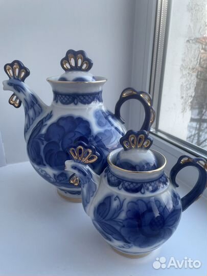 Чайник заварочный и доливной