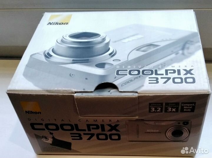 Цифровой фотоаппарат Nikon coolpix 3700