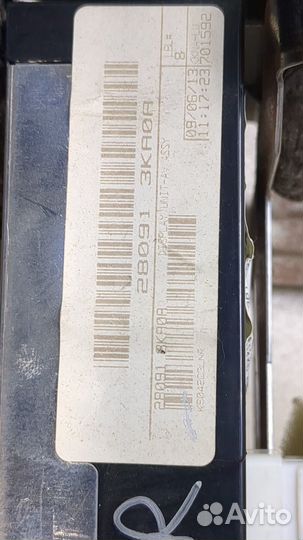 Дисплей компьютера Nissan Pathfinder