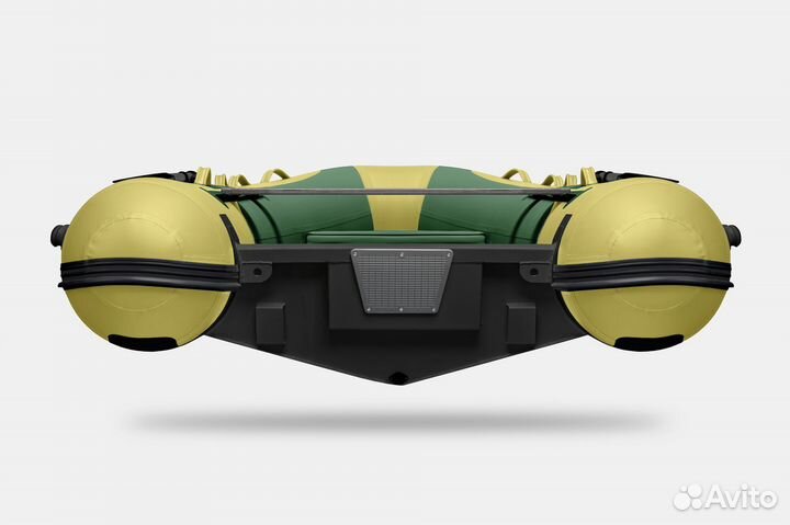 Надувная лодка gladiator RIB380AL зелёно-оливковый