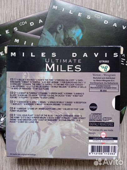 Miles Davis CD. Ultimate