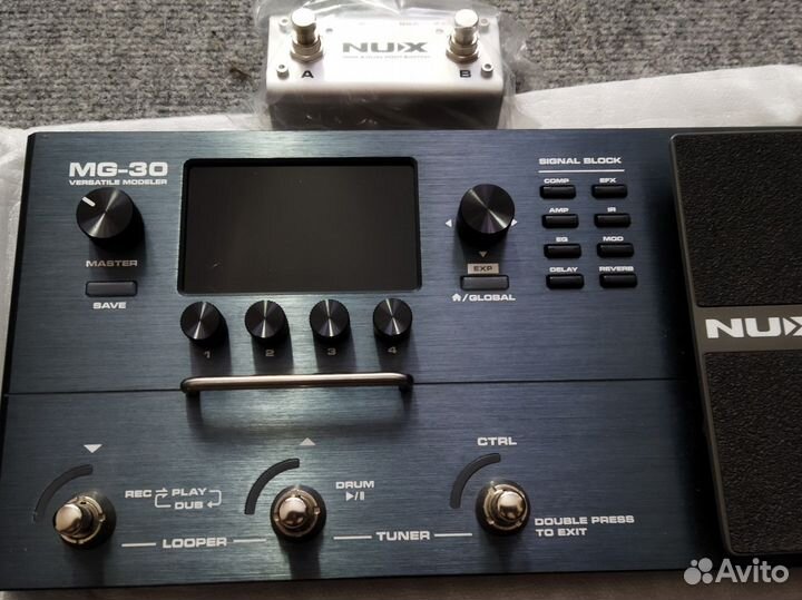 Гитарный процессор nux mg-30