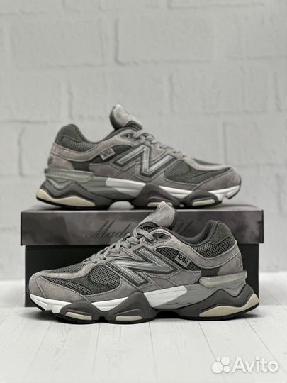 Кроссовки унисекс New balance 9060 в сером цвете