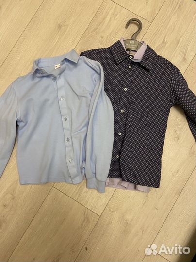 Рубашки детские 110, 122, 116, 128