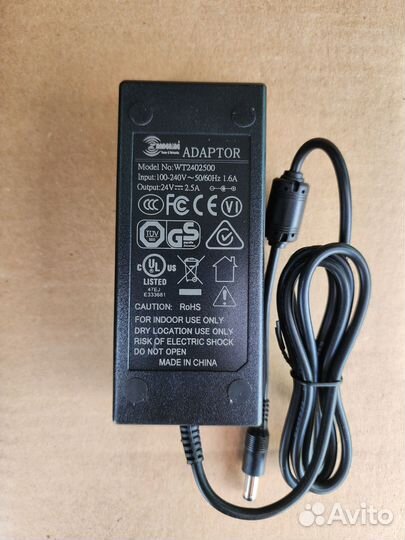 Блок питания MikroTik 24hpow 24V 2,5A