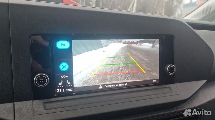 Камера заднего вида VW Caddy 2021