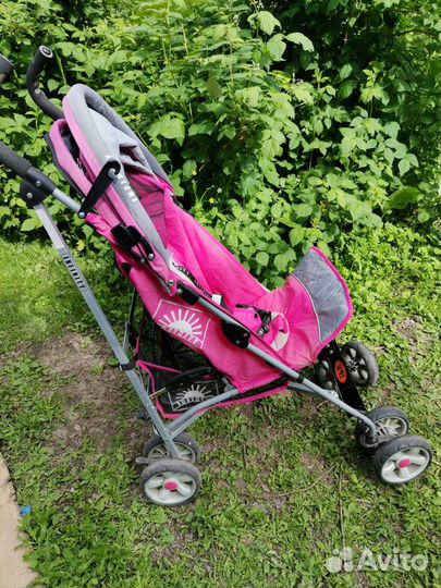 Прогулочная коляска трость бу