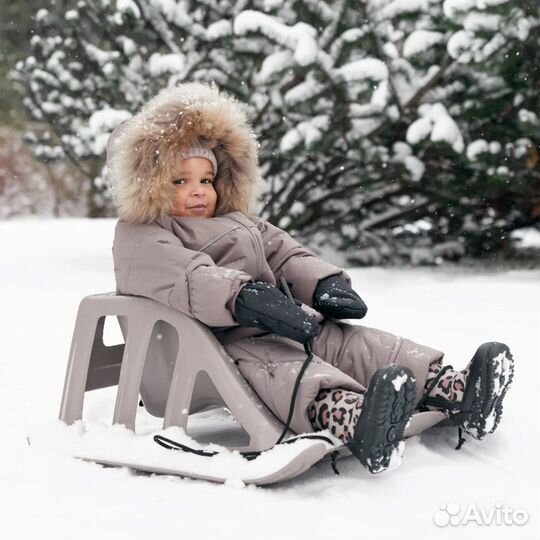 Санки детские пластиковые Happy Baby slidex