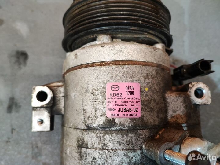 Компрессор кондиционера Mazda CX-5 ке