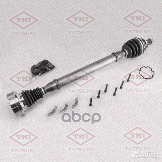 TDD1009 приводной вал правый skoda Fabia 14