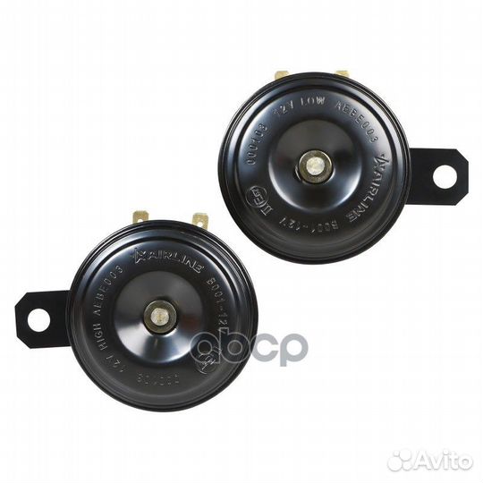 Сигнал звуковой дисковый 72мм 350/420Гц 118дБ 12В