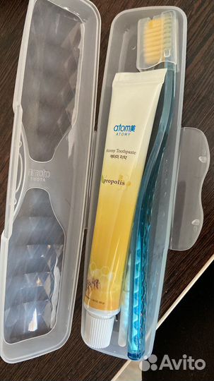 Дорожный набор Атоми щетки паста
