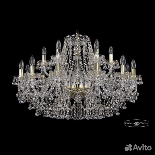 Bohemia Ivele Crystal 1409/12+6/300 G 1409 люстра