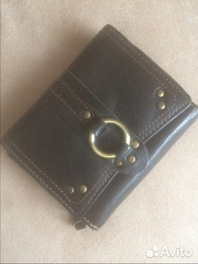 Кожаный кошелёк