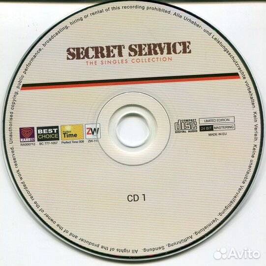 Secret Service – The Singles Collection 2CD