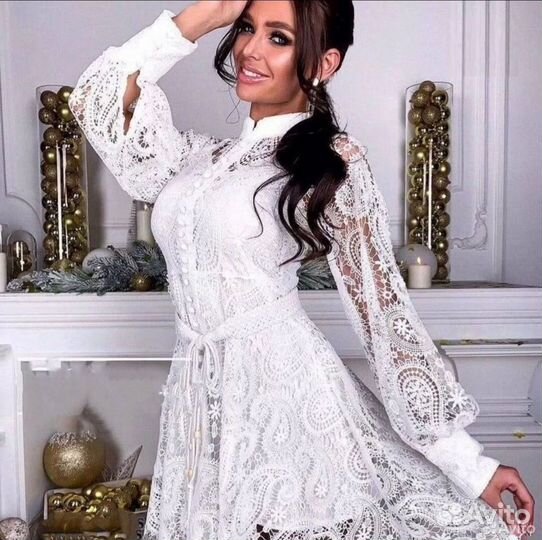 Кружевное платье