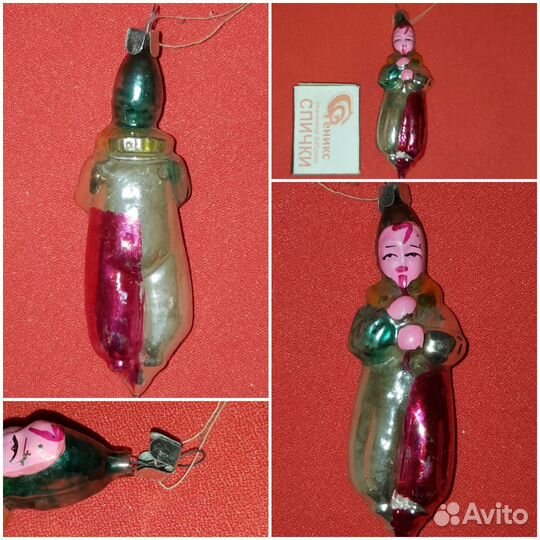 Елочные игрушки редкие СССР