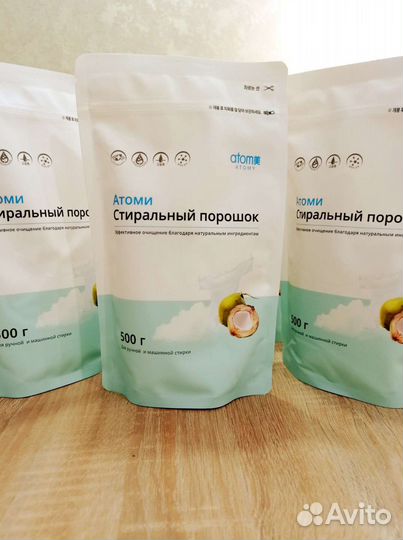 Корейский стиральный порошок Атоми 500 гр