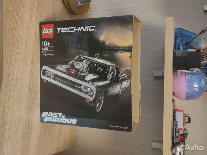 Lego Technic 42111 dodge charger доминика торетто