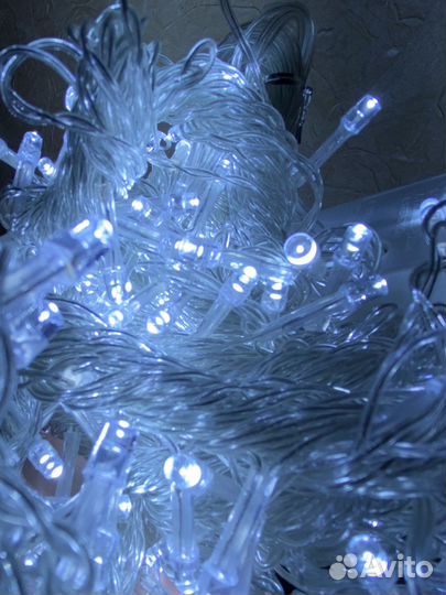 Гирлянда штора 3х3