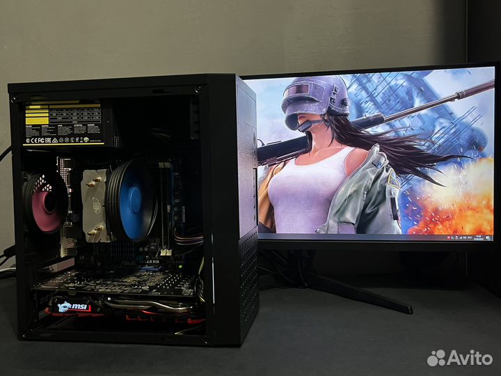 Игровой Сб Fx6300 6 ядер / Msi Rx 570 4Gb