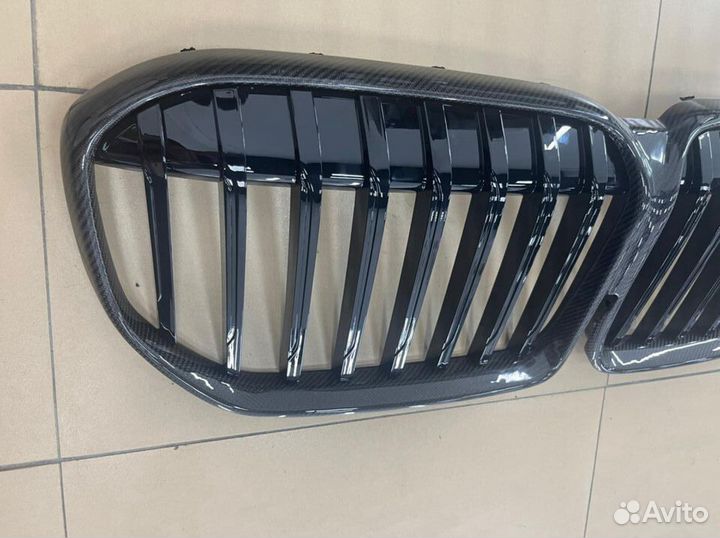Решетки радиатора Карбон M Bmw G11 G12 Рестайл