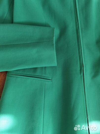 Винтажный Пиджак шерсть Франция 44-46